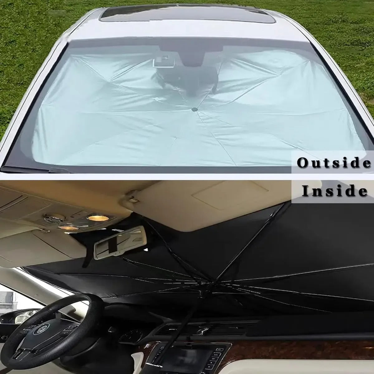 Parasol tipo Sombrilla para Carro